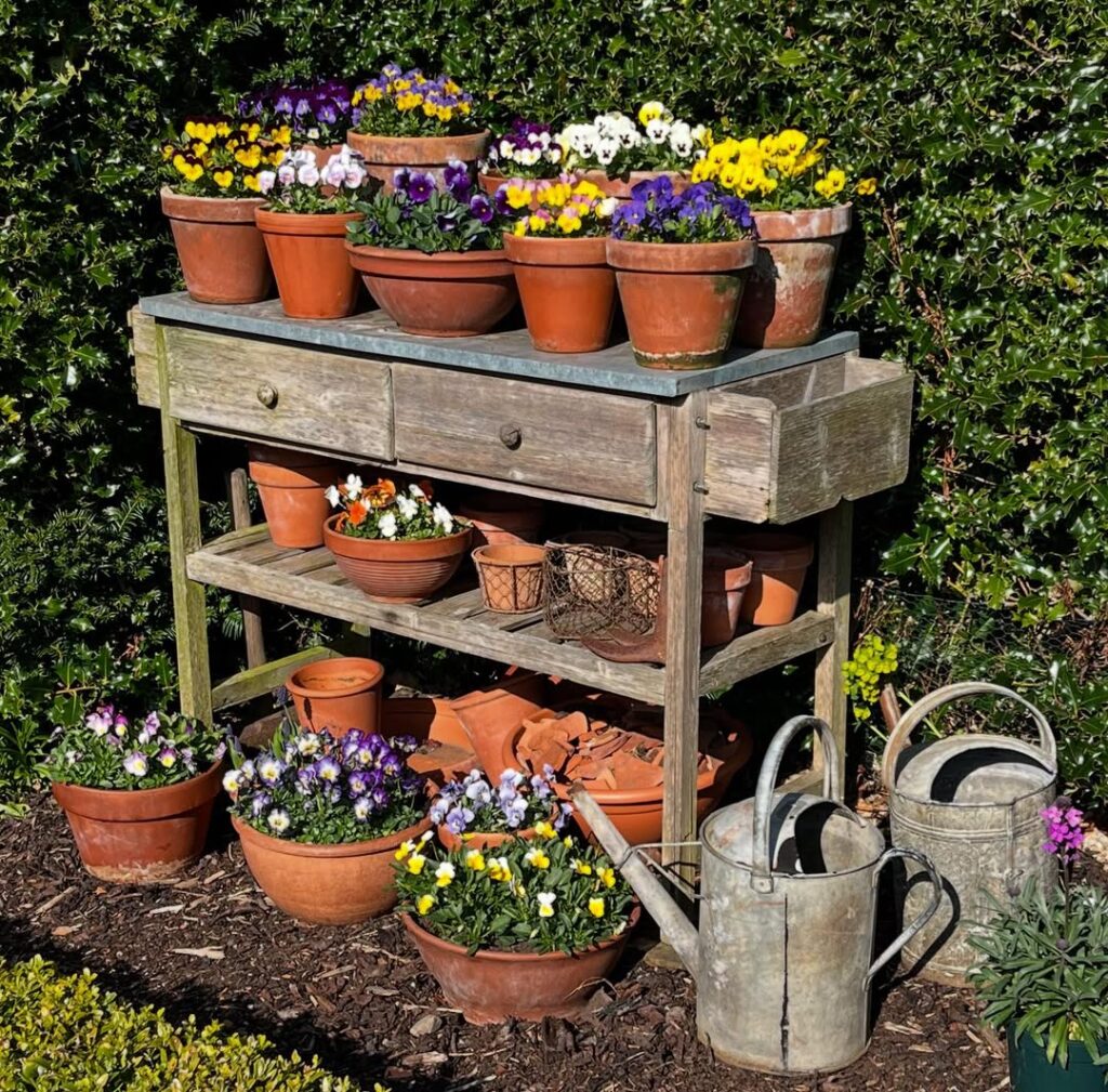 30 Vintage Garden Decor Ideas You’ll Wish You Saw Before Planning Your Outdoor Makeover Antique Greenhouse Interior