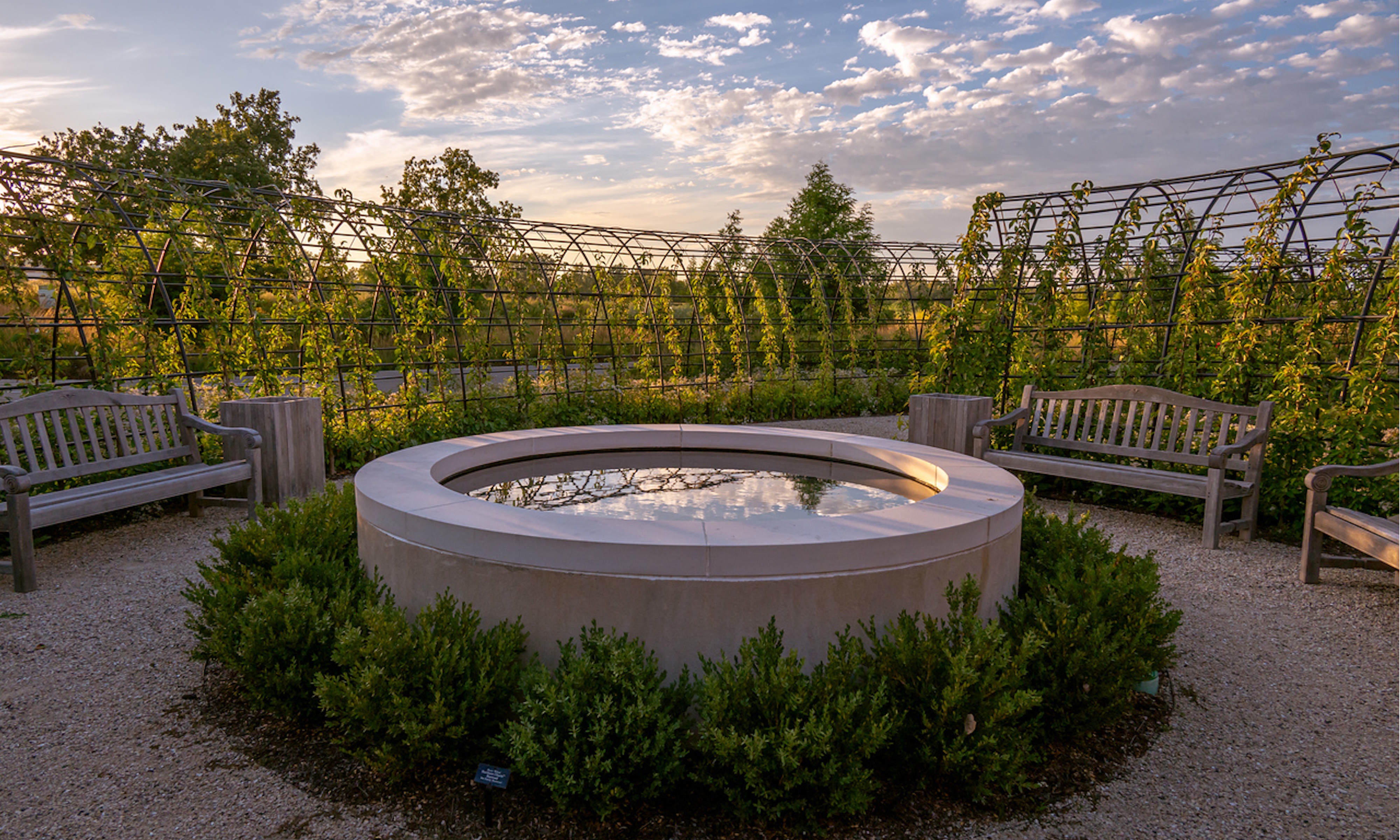 Chicago Botanic Garden Shida Garden Pond