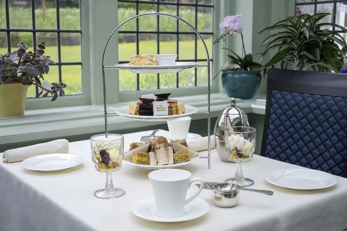 The Dining Room Restaurant High Tea at The Butchart Gardens