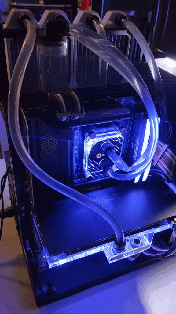 Just finished my new Terrarium PC case.