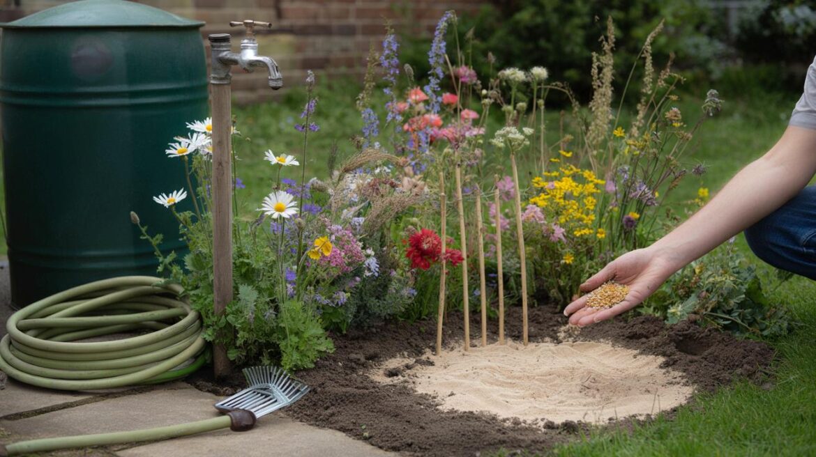 can your garden host 38 species without watering? Britons planting 12 native flowers this autumn: can your garden host 38 species without watering?