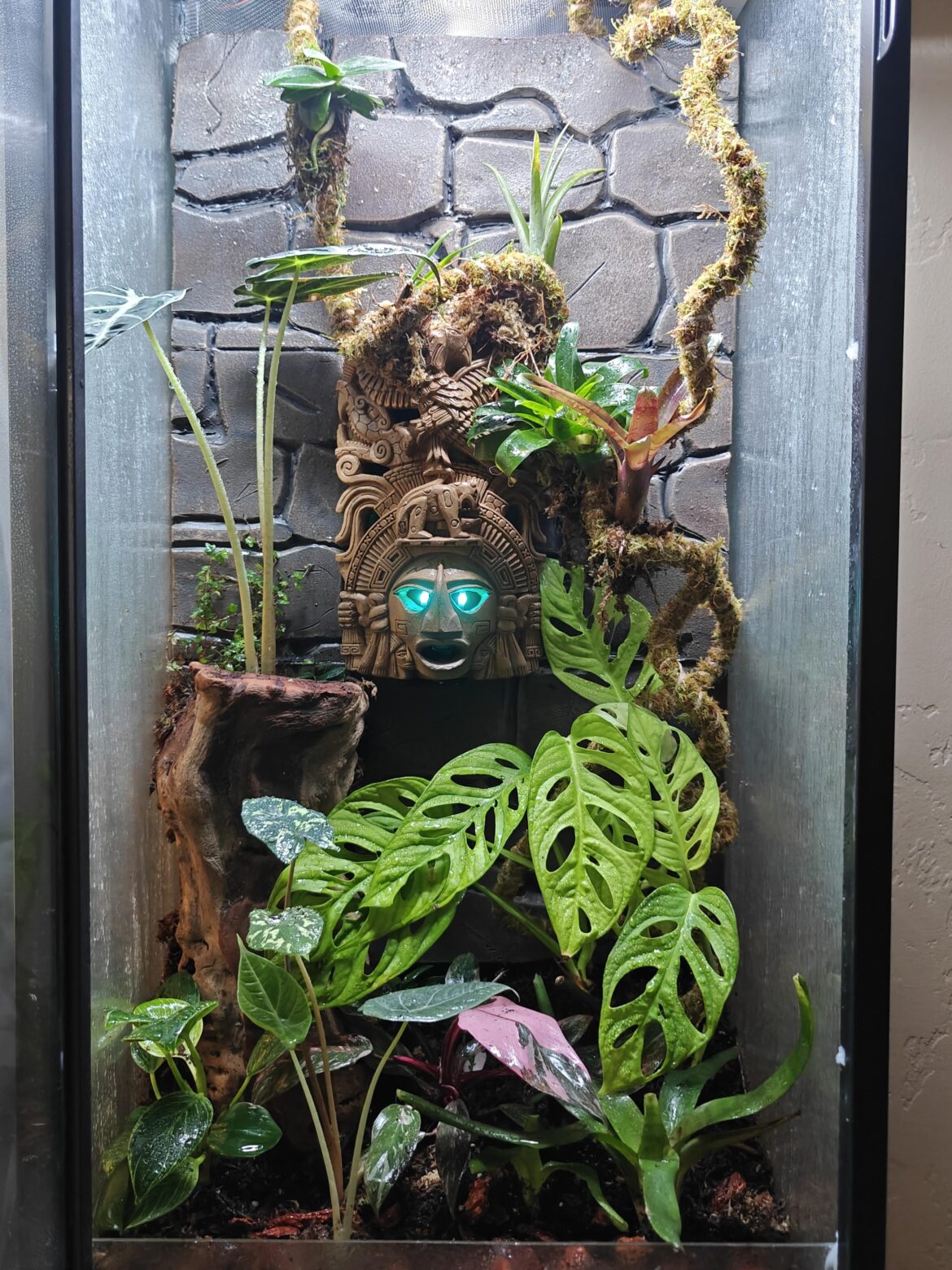 Ikea cabinet ready to welcome an inhabitant.