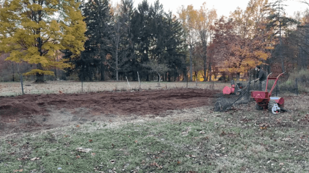 Horse Manure Snowblower follow-up: it works as a rake to spread the pile too!
