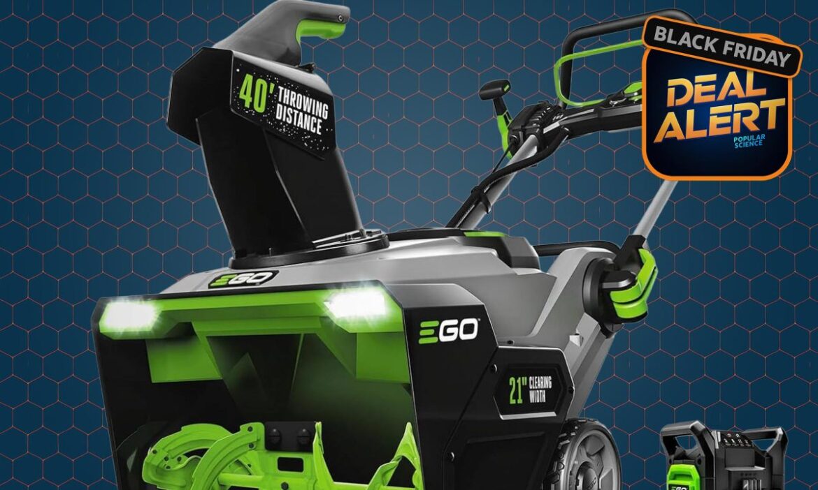 Amazon is blowing out high-end Ego Power+ electric yard tools during its Black Friday sale
