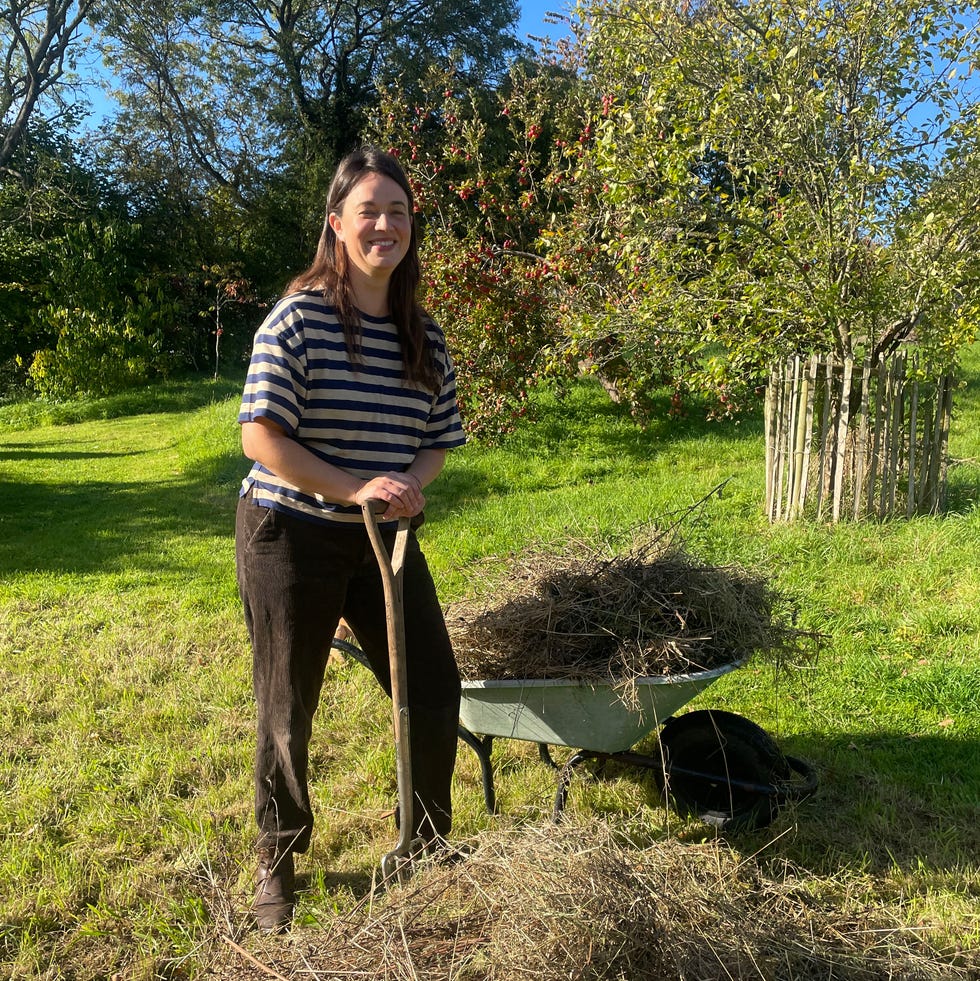 frances tophill at damson farm near bath
