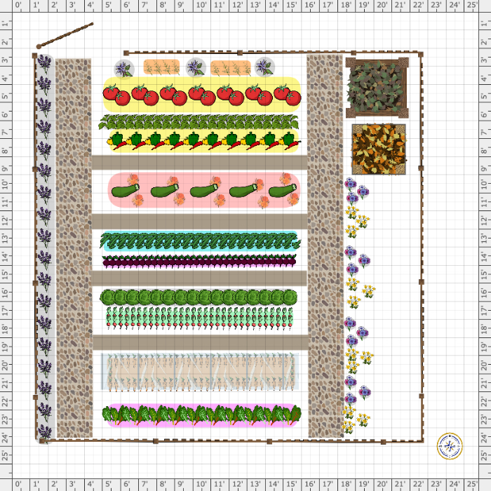 garden plan for a beginner gardener