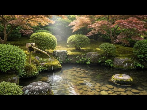 Panoramic Autumn Zen Garden | Relaxing Morning Mist & Vibrant Fall Colors Panoramic Autumn Zen Garden | Relaxing Morning Mist & Vibrant Fall Colors
