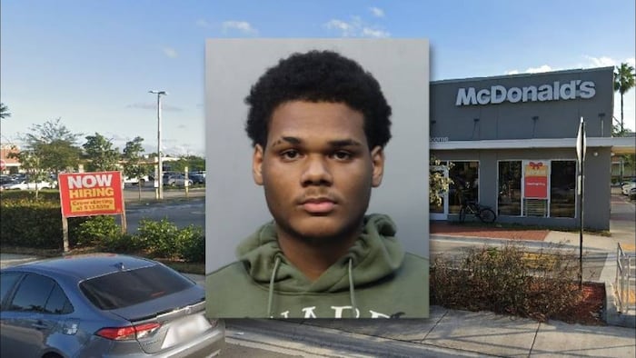 Miami Gardens McDonald’s cashier pulls pistol on patrons during drive-thru dispute, cops say Miami Gardens McDonald’s cashier pulls pistol on patrons during drive-thru dispute, cops say