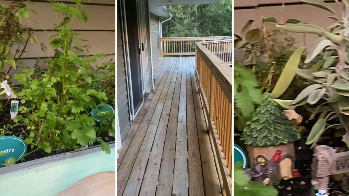One resourceful homesteader used a toad to help move her raised garden bed to a more sheltered location for the winter.