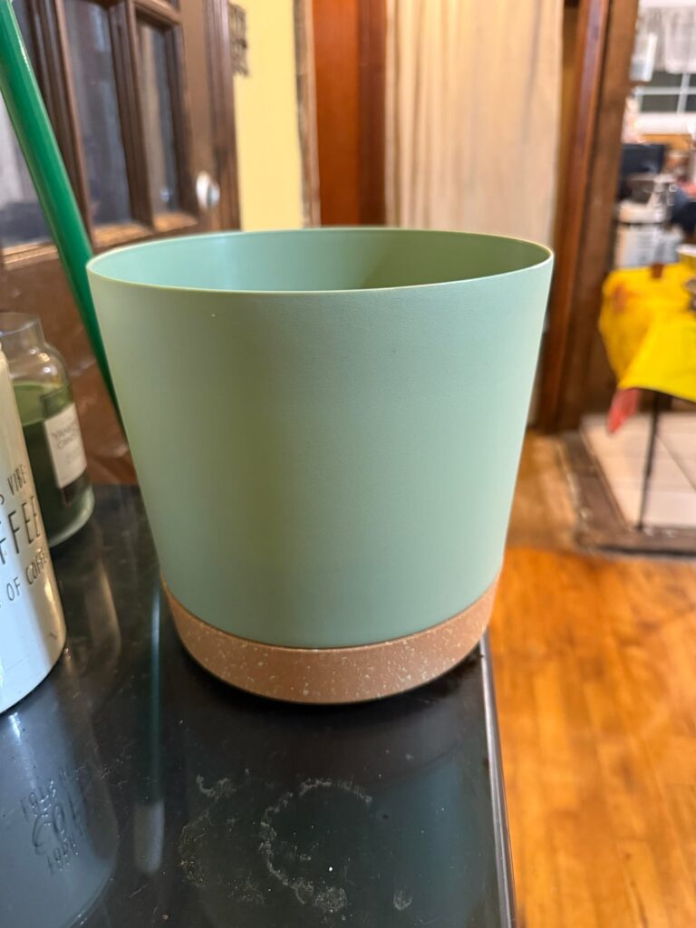 Ordered this self-watering pot from Walmart.. is it missing something?