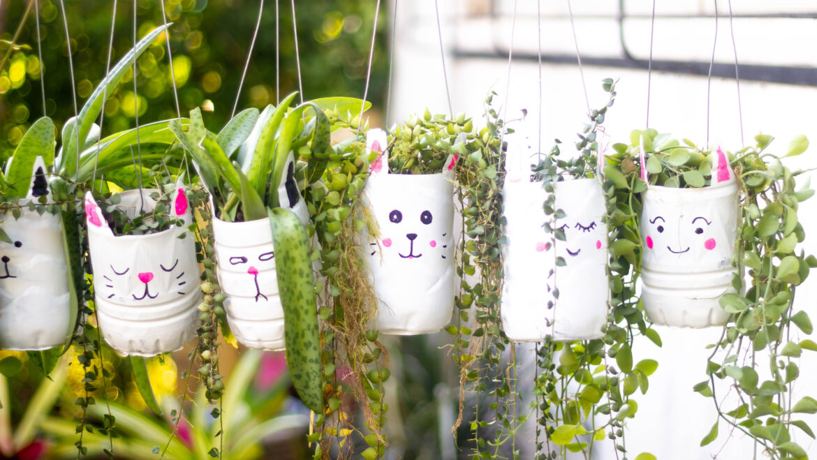 Clever Ways To Repurpose Plastic In The Garden