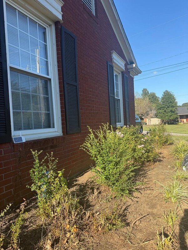 This Redditor needed advice on how to deal with crabgrass after they removed landscape fabric from their flower bed.