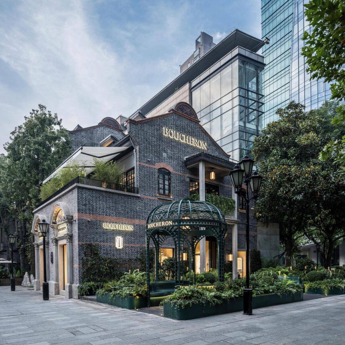 Boucheron opens a lush secret garden in the heart of historic Shanghai Boucheron opens a lush secret garden in the heart of historic Shanghai