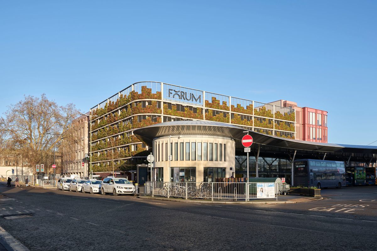 The new Forum car park has opened in Gloucester