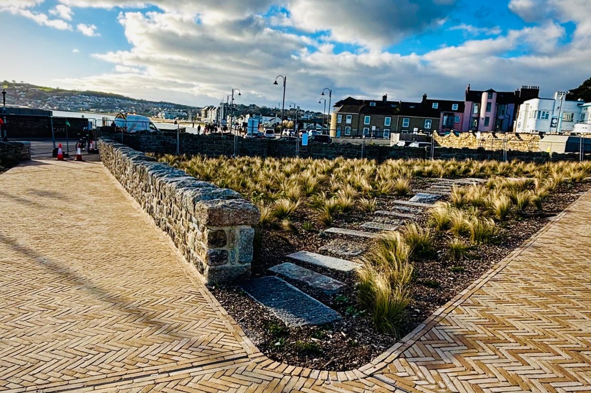 St Anthony Gardens in Penzance reopened to the public on December 15, 2025 after 12 months of refurbishment work 