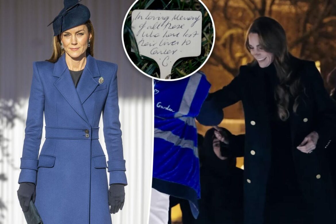 How Kate Middleton honored late cancer patients at London’s Ever After Garden How Kate Middleton honored late cancer patients at London's Ever After Garden