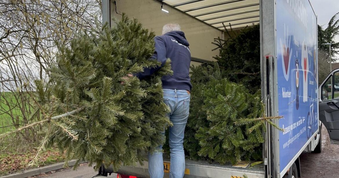 Garden House Hospice Care Christmas tree recycling returns