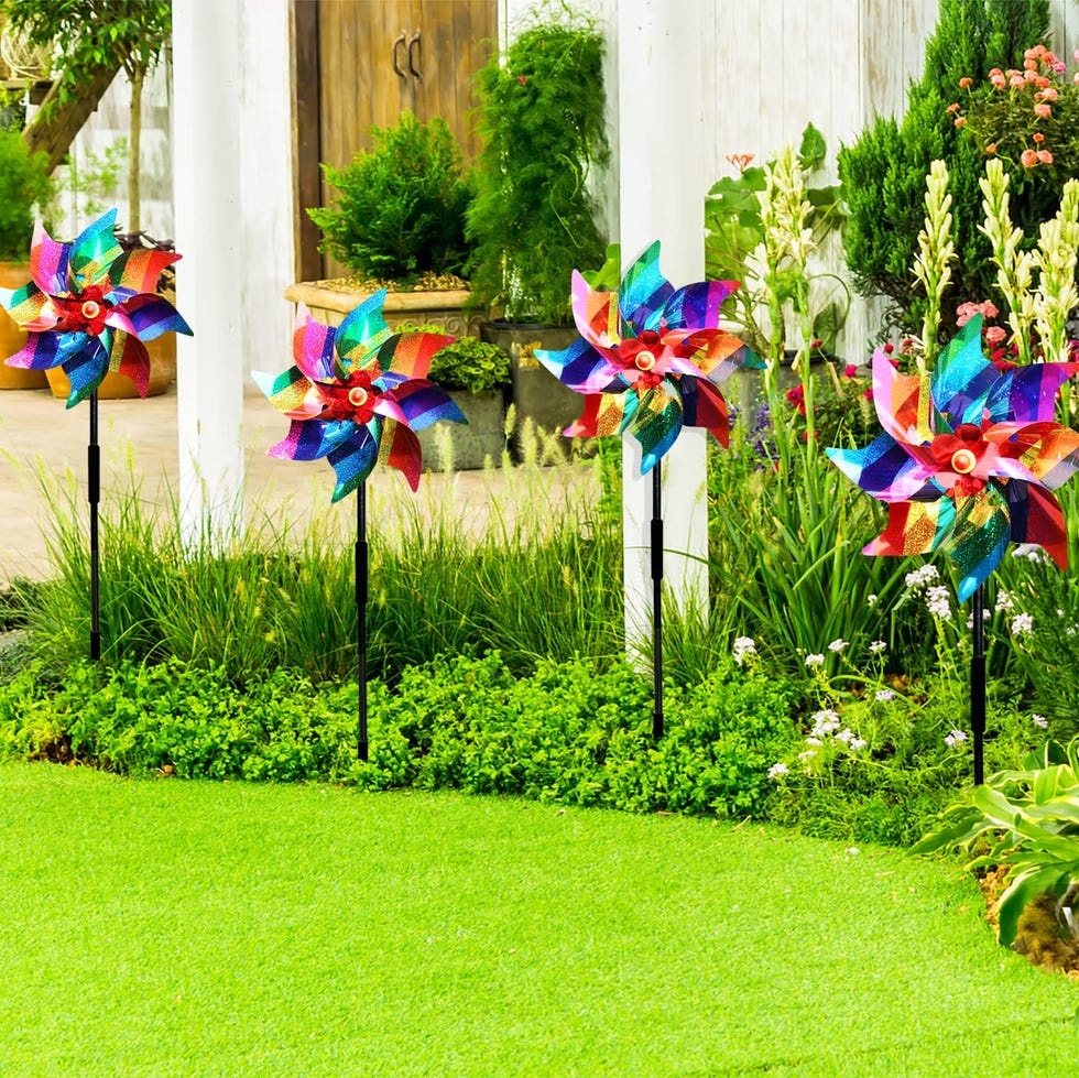 Bird Scarers Windmills For Garden