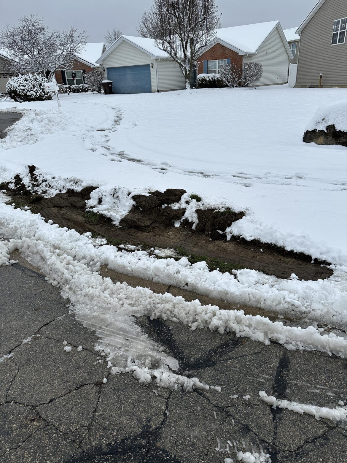 Thank you snow plow man…