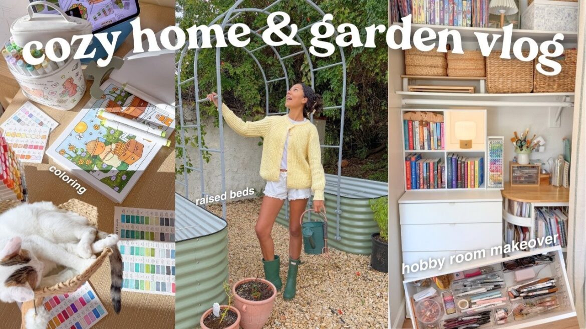 🏡 hobby room makeover, garden updates, holiday shopping & thankgiving prep 🏡 hobby room makeover, garden updates, holiday shopping & thankgiving prep