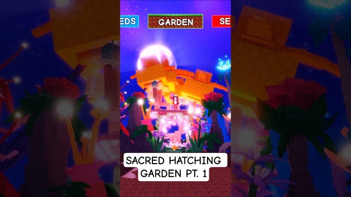 #17 Grow a Garden Design Ideas - Hatching Garden Pt. 1 #growagarden