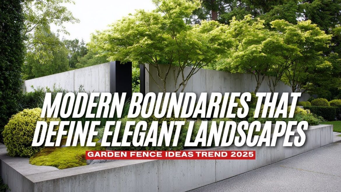 Garden Fence Ideas Trend 2025 Modern Boundaries That Define Elegant Landscapes Garden Fence Ideas Trend 2025 Modern Boundaries That Define Elegant Landscapes