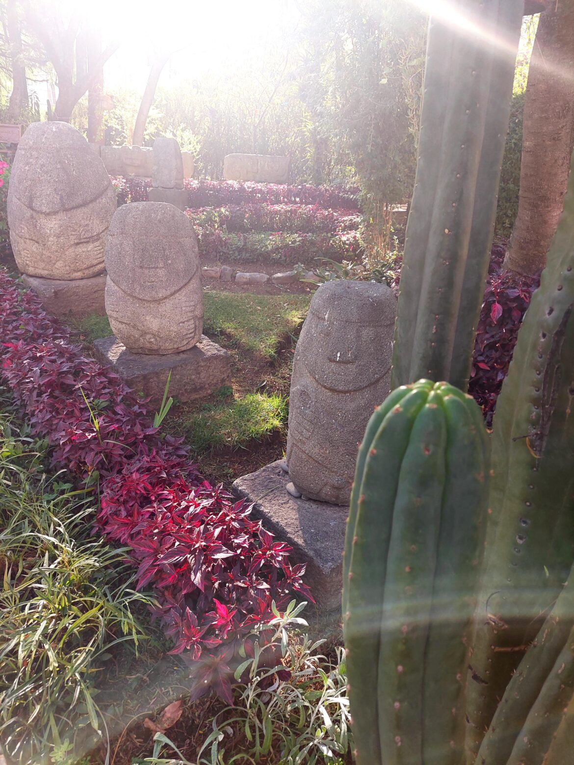 San Pedro with preinca stones. Peru