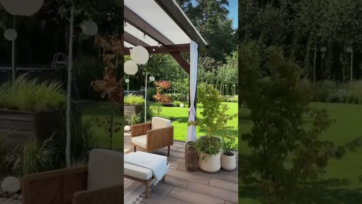 2025 Trendy Backyard design ideas  .Beautiful Landscape and Garden  #homedecor #home #garden #patio