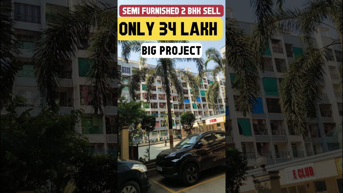🔥 2 BHK Sell in Badlapur Near Station | ₹36 लाख Only | Semi Furnished |#mumbai #shortsvideo #viral