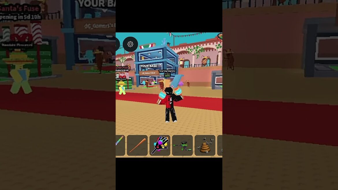 Tung Tung Tung Sahur ☠️?? #roblox #actingchallenge