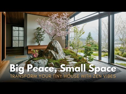 Tiny House, Big Peace: Indoor Japanese Garden Tiny House, Big Peace: Indoor Japanese Garden