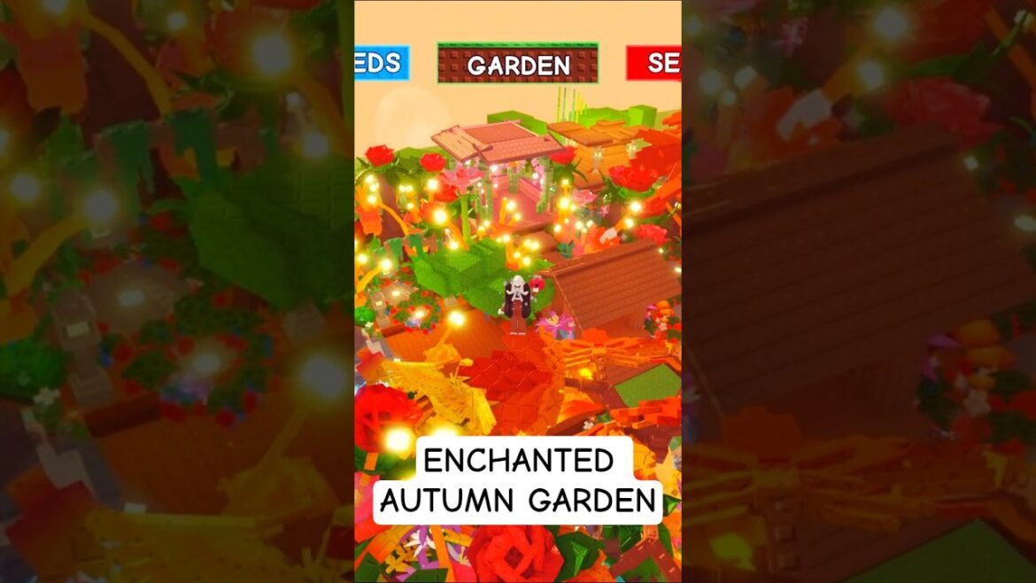 #16 Grow a Garden Design Ideas -Enchanted Autumn #growagarden