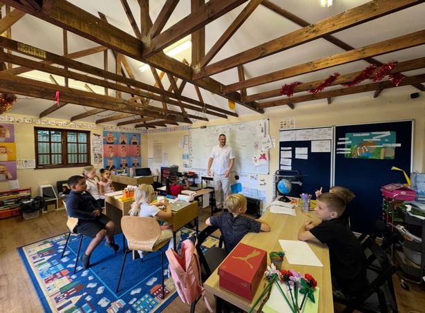 Samuel employs two full time teachers, and teaches finance skills at the school himself