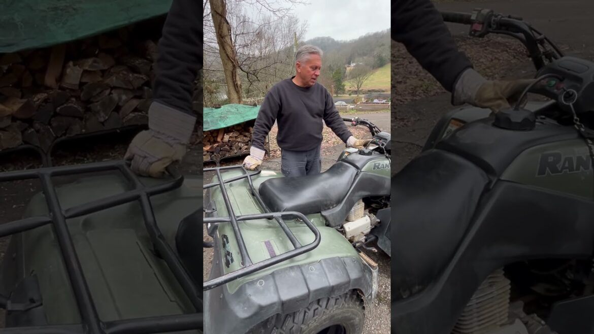 Rancher is back! Part 1 #4wheeler #hondarancher