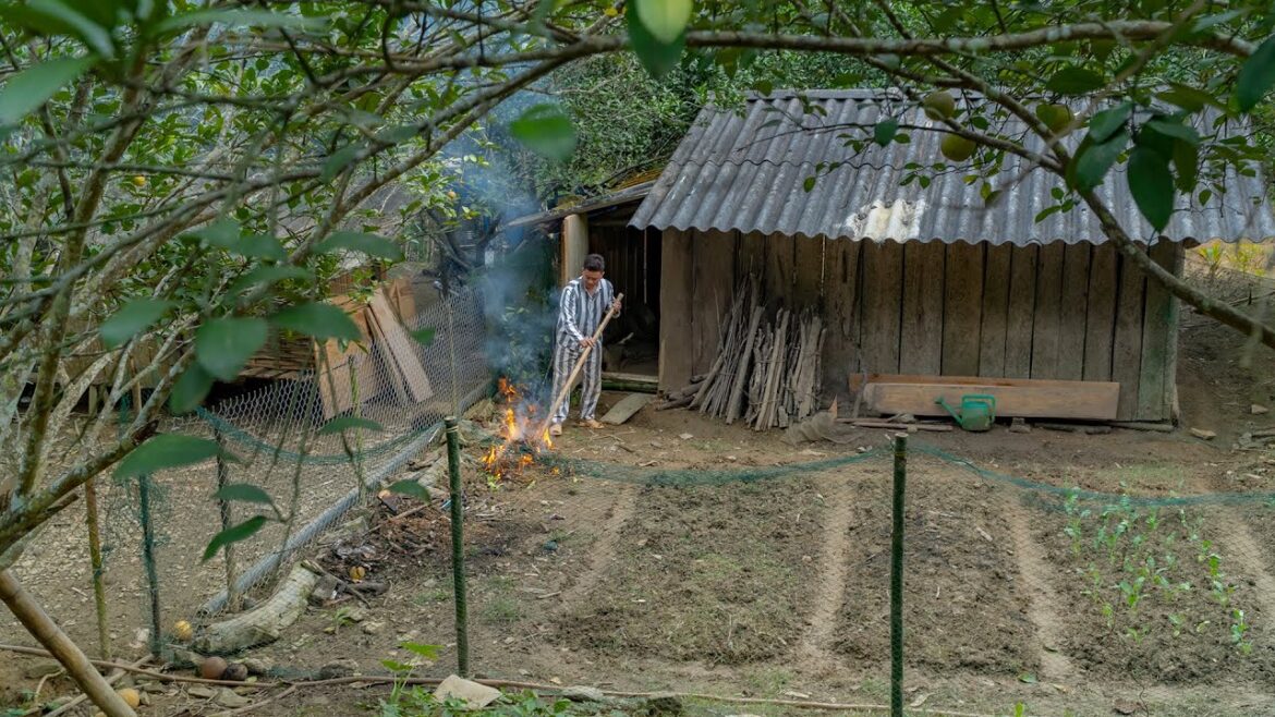 Life after prison, vegetable gardening, working for money - saving to build a farm