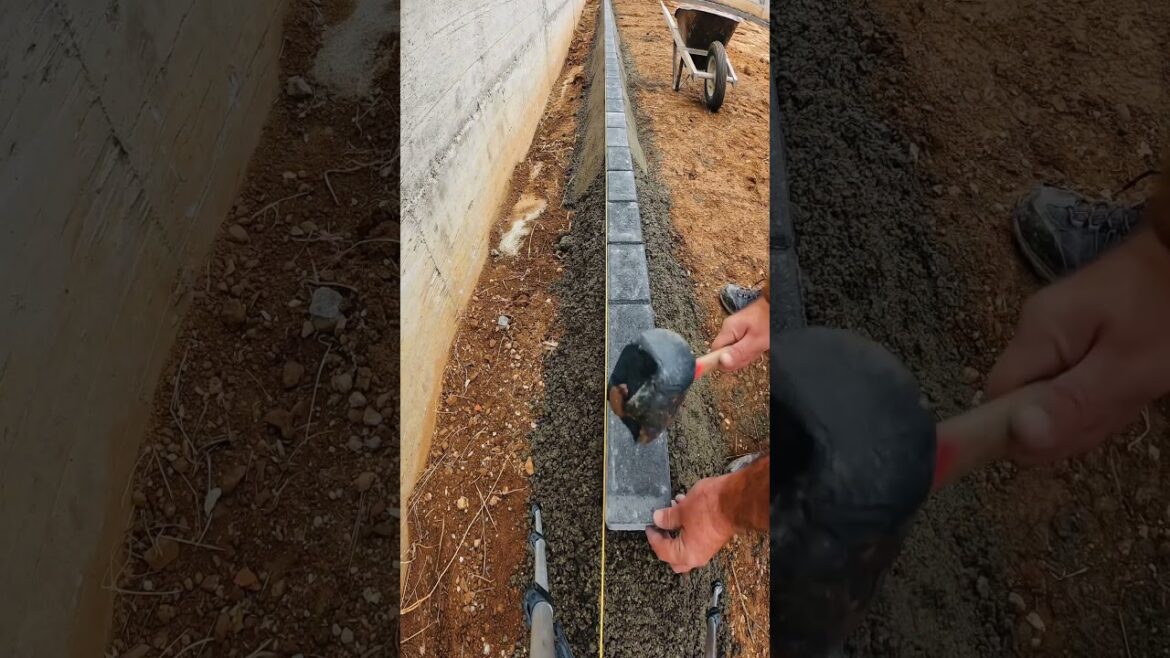 “Elegant Edge” #construction #pavers #landscape #shorts #viral #building #garden #edging “Elegant Edge” #construction #pavers #landscape #shorts #viral #building #garden #edging