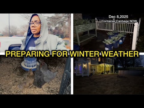 Prepare Now! STOCKPILE FOOD & WATER | Chicken and Container Garden Care In Winter Storm Prepare Now! STOCKPILE FOOD & WATER | Chicken and Container Garden Care In Winter Storm