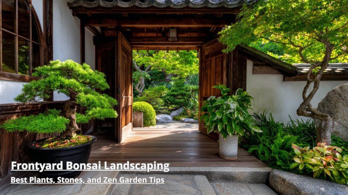 Bonsai Landscaping Ideas: Transform Your Frontyard into a Japanese Zen Garden