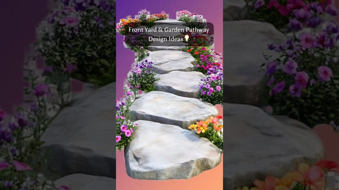 Front Yard & Garden Pathway Design Ideas 💡#frontyard #shorts Front Yard & Garden Pathway Design Ideas 💡#frontyard #shorts
