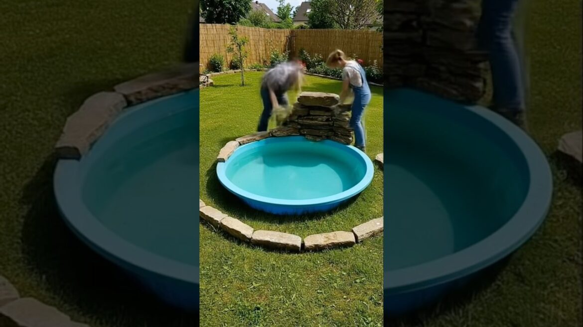 Absolutely stunning DIY garden fountain makeover! π€―π¦ #landscaping #diygarden Absolutely stunning DIY garden fountain makeover! π€―π¦ #landscaping #diygarden