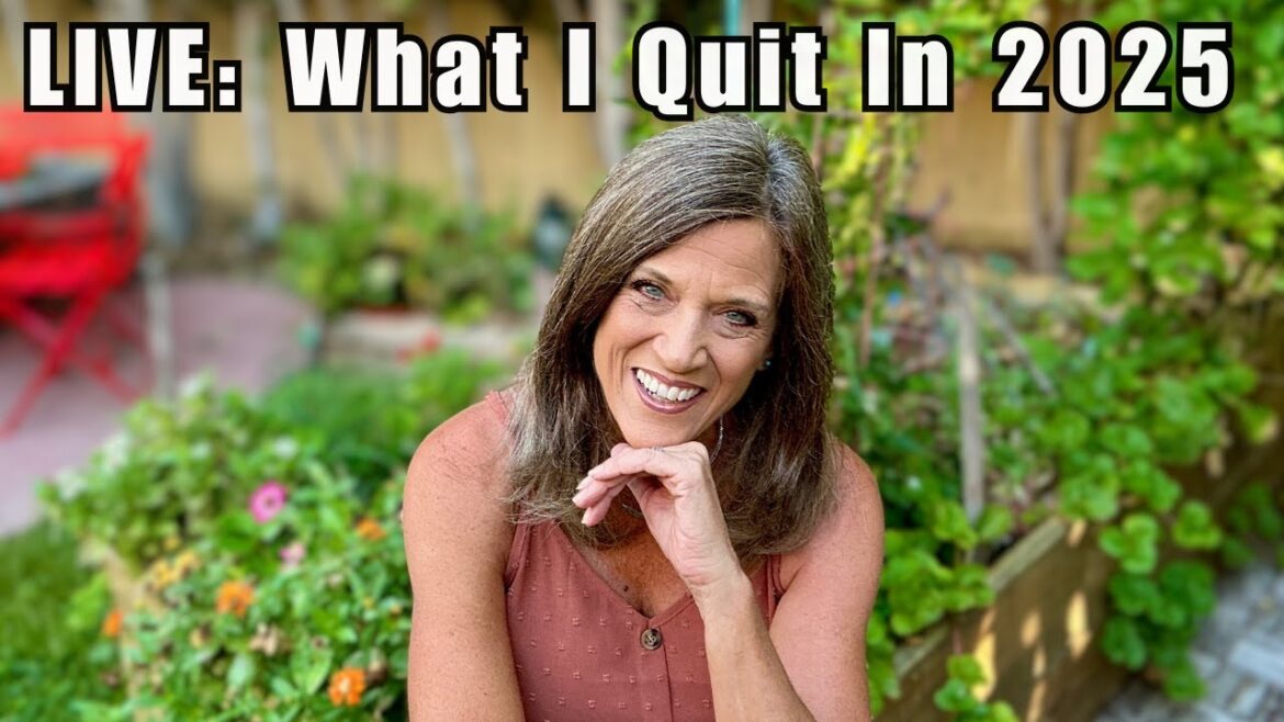 CaliKim: LIVE: What I Quit Doing in 2025— And Why My Garden Got Better LIVE: What I Quit Doing in 2025— And Why My Garden Got Better