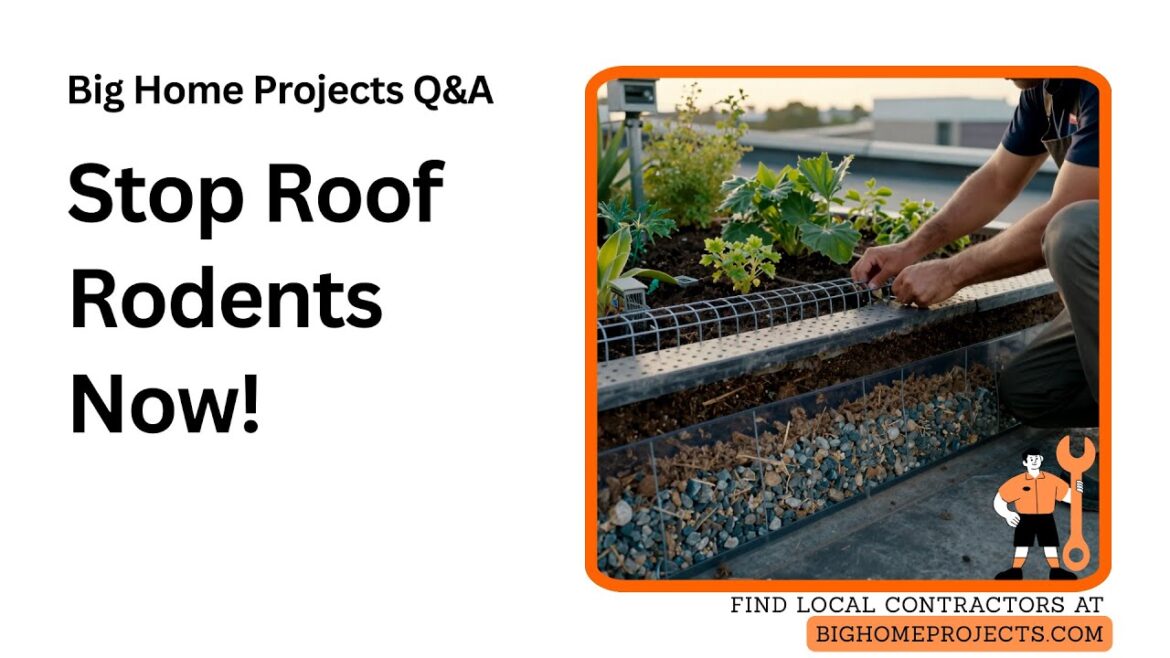 Rodent Barrier Living Wall Drainage Plan for Rooftop Gardens Rodent Barrier Living Wall Drainage Plan for Rooftop Gardens