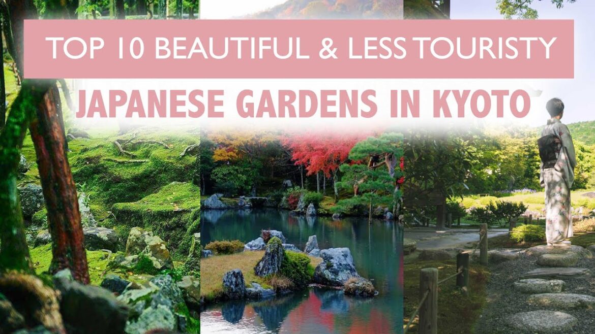 Top 10: Beautiful & Less Touristy Japanese Gardens in Kyoto | RYOAN-JI, GINKAKU-JI AND MORE...