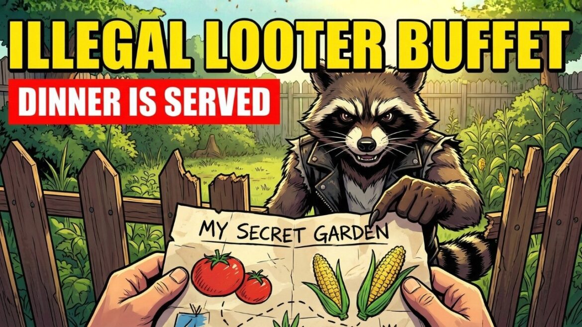 WHY YOUR SURVIVAL GARDEN IS AN ILLEGAL 'LOOTER BUFFET'
