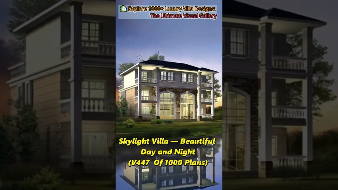 Skylight Villa — Beautiful Day and Night #usa #Australia #dreamhome Skylight Villa — Beautiful Day and Night #usa #Australia #dreamhome