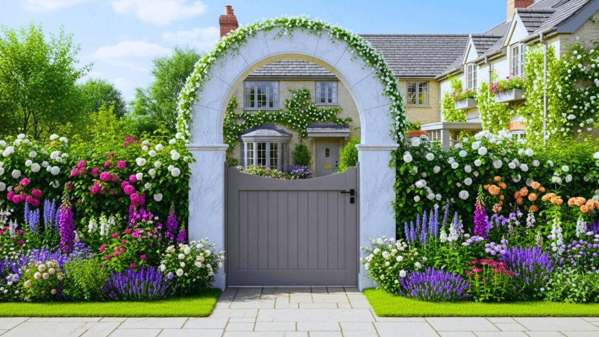 Luxury Entryways for Small Yards | Stunning Garden Gates & Archway Ideas You Must See!