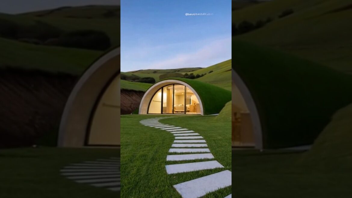 underground house🤩 | ASMR | constructions #home #architecture underground house🤩 | ASMR | constructions #home #architecture