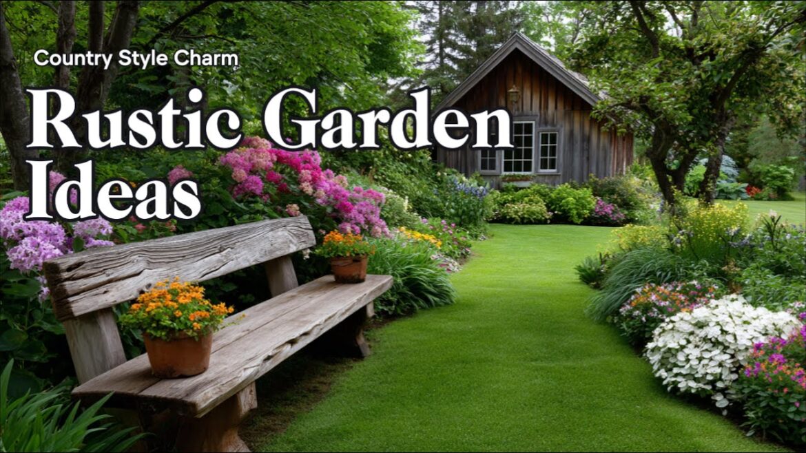 🌿 Beautiful Rustic Garden Landscaping Ideas for Country Style Homes 🌿 Beautiful Rustic Garden Landscaping Ideas for Country Style Homes