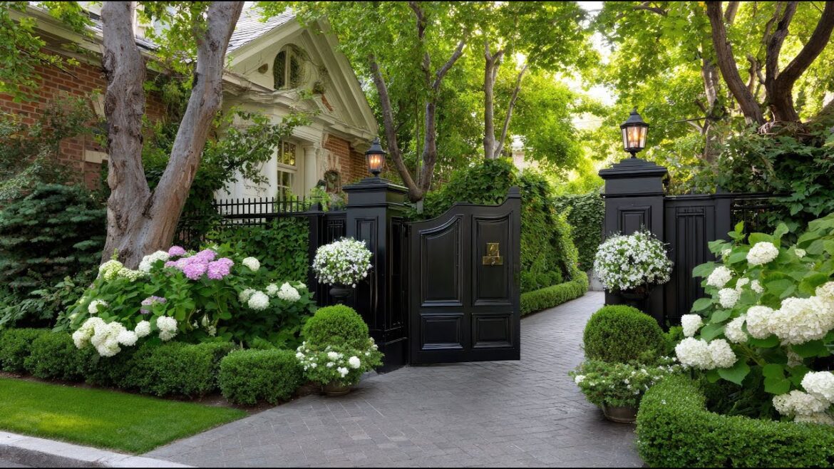 Stunning Small Front Yard Entryways | Luxury Gates, Arches & Garden Design Ideas