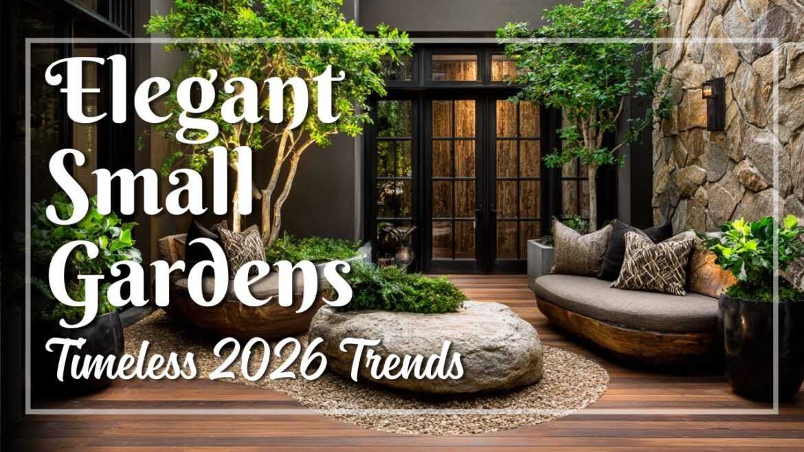Elegant Small Garden Ideas for Compact Homes – What Timeless 2026 Trends Are Worth Trying? Elegant Small Garden Ideas for Compact Homes – What Timeless 2026 Trends Are Worth Trying?